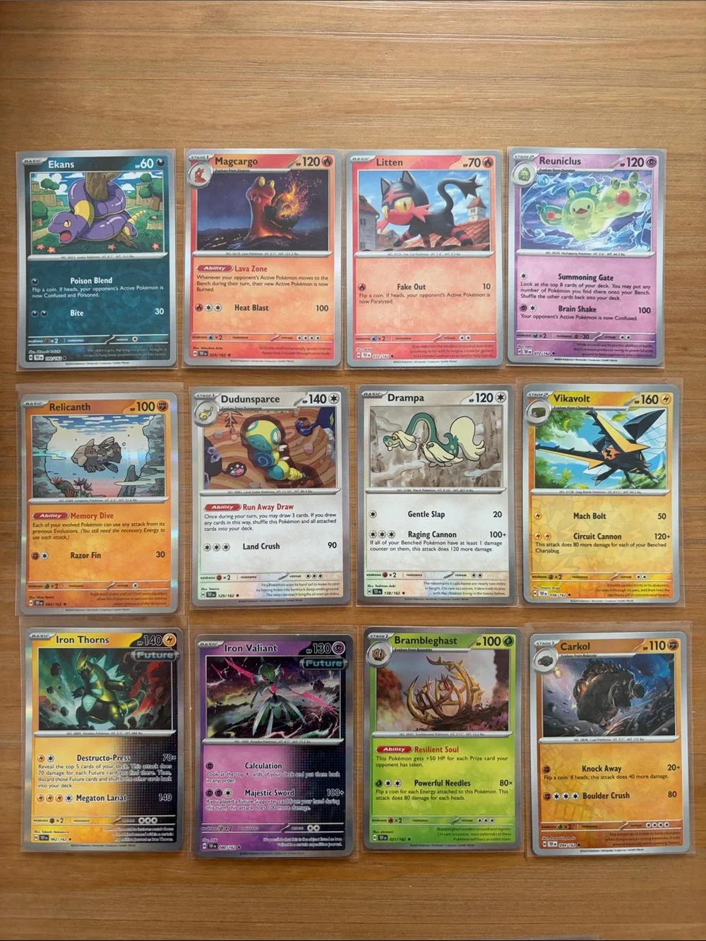 Temporal Forces Pokémon Holo & Reverse Holo Card Lot | 12 Cards ✨5/$25✨